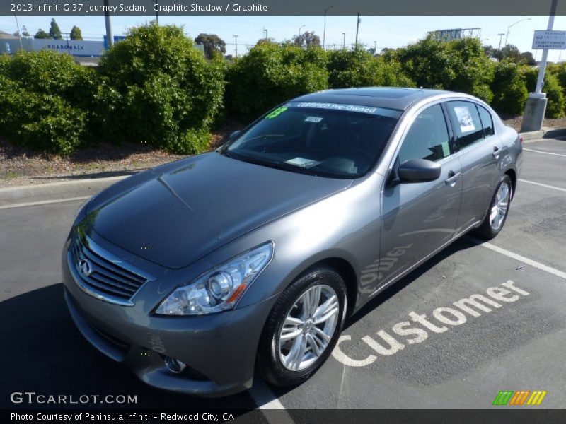 Graphite Shadow / Graphite 2013 Infiniti G 37 Journey Sedan