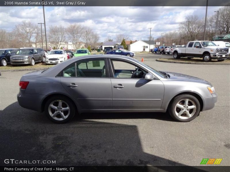 Steel Gray / Gray 2006 Hyundai Sonata GLS V6