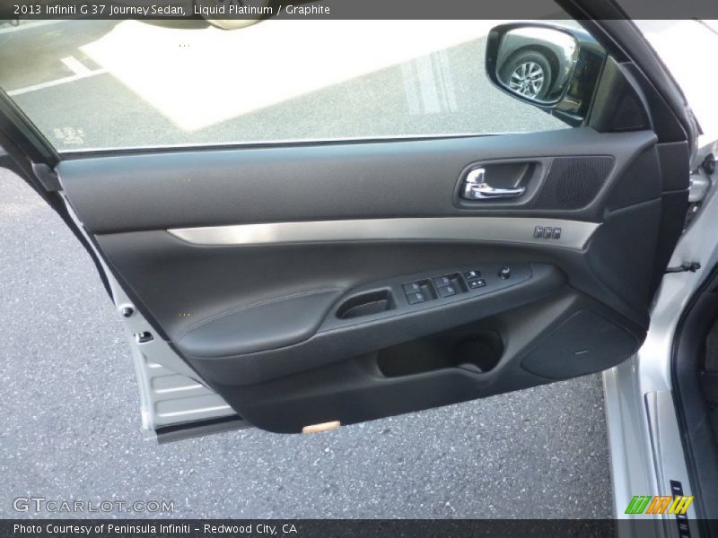 Liquid Platinum / Graphite 2013 Infiniti G 37 Journey Sedan