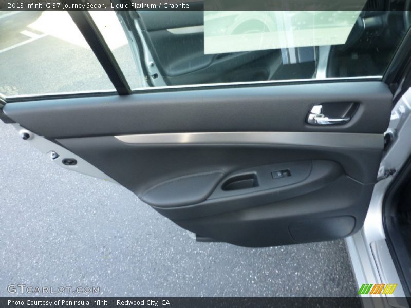 Liquid Platinum / Graphite 2013 Infiniti G 37 Journey Sedan