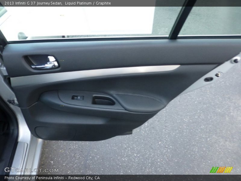 Liquid Platinum / Graphite 2013 Infiniti G 37 Journey Sedan