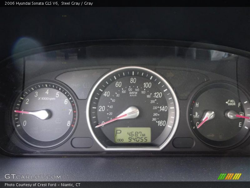 Steel Gray / Gray 2006 Hyundai Sonata GLS V6