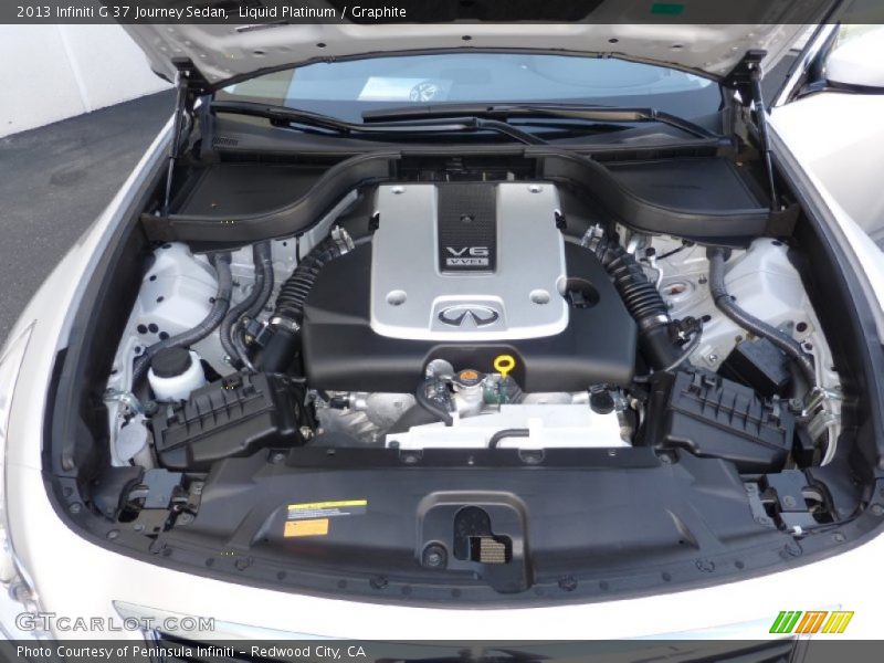 Liquid Platinum / Graphite 2013 Infiniti G 37 Journey Sedan