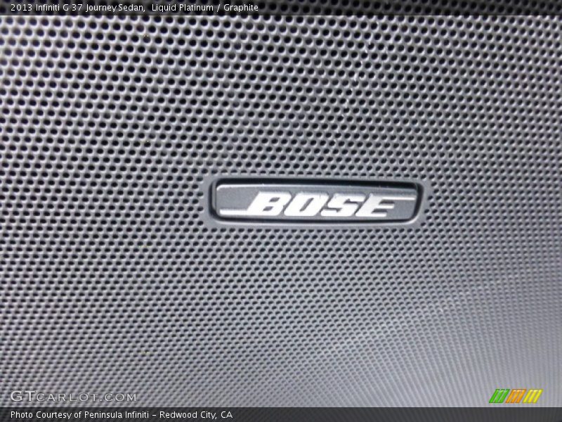 Liquid Platinum / Graphite 2013 Infiniti G 37 Journey Sedan