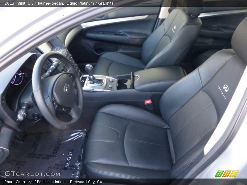 Liquid Platinum / Graphite 2013 Infiniti G 37 Journey Sedan