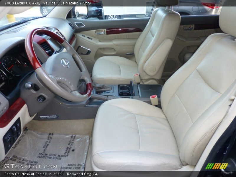 Nautical Blue Metallic / Ivory 2008 Lexus GX 470