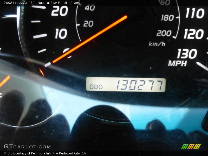Nautical Blue Metallic / Ivory 2008 Lexus GX 470