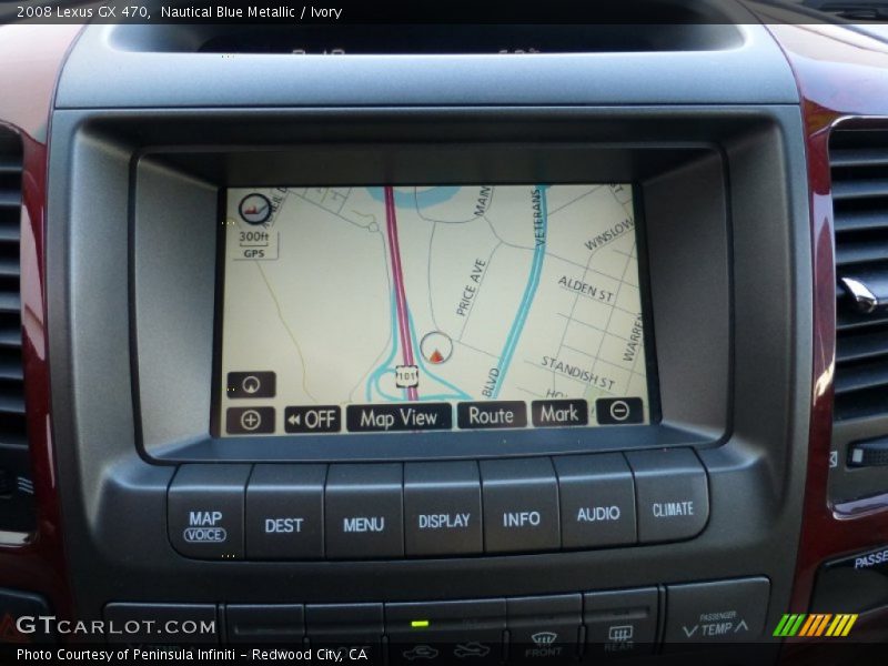 Nautical Blue Metallic / Ivory 2008 Lexus GX 470