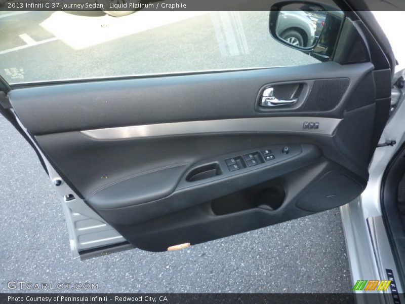 Liquid Platinum / Graphite 2013 Infiniti G 37 Journey Sedan