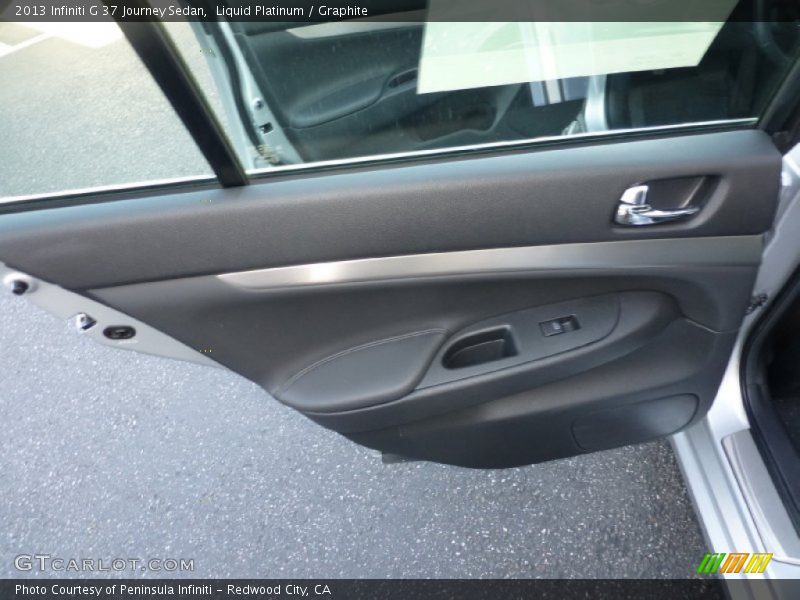 Liquid Platinum / Graphite 2013 Infiniti G 37 Journey Sedan