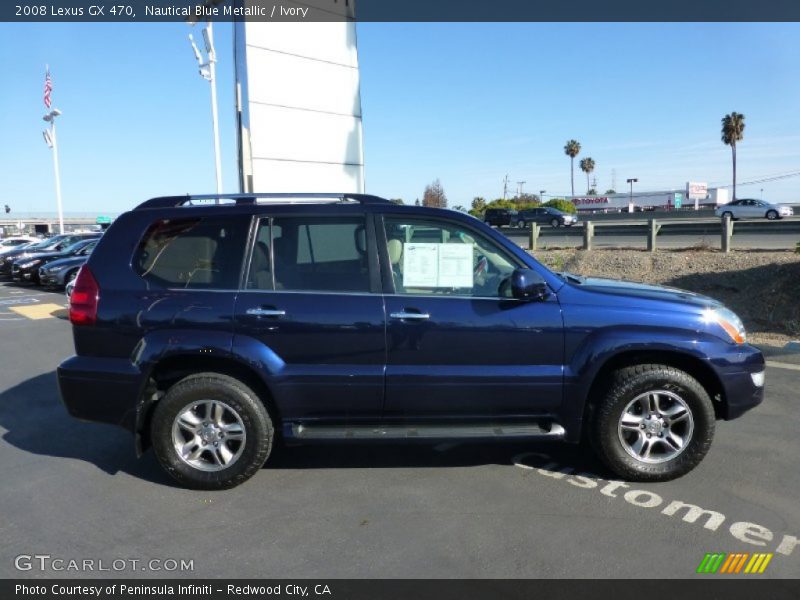 Nautical Blue Metallic / Ivory 2008 Lexus GX 470
