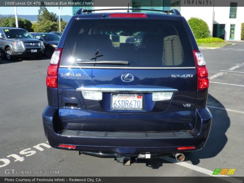 Nautical Blue Metallic / Ivory 2008 Lexus GX 470