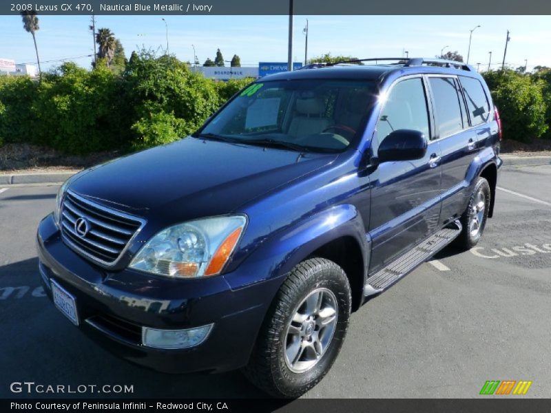Nautical Blue Metallic / Ivory 2008 Lexus GX 470