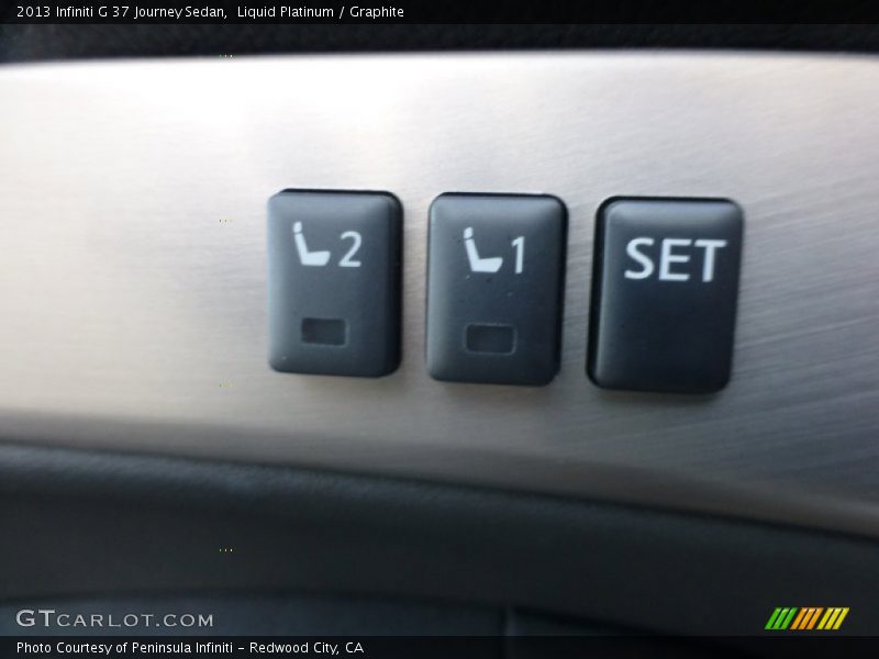 Liquid Platinum / Graphite 2013 Infiniti G 37 Journey Sedan