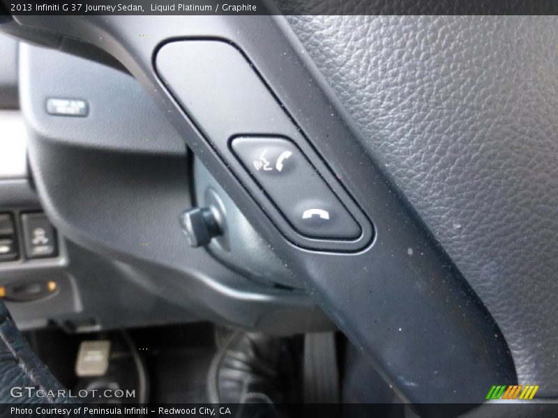 Liquid Platinum / Graphite 2013 Infiniti G 37 Journey Sedan
