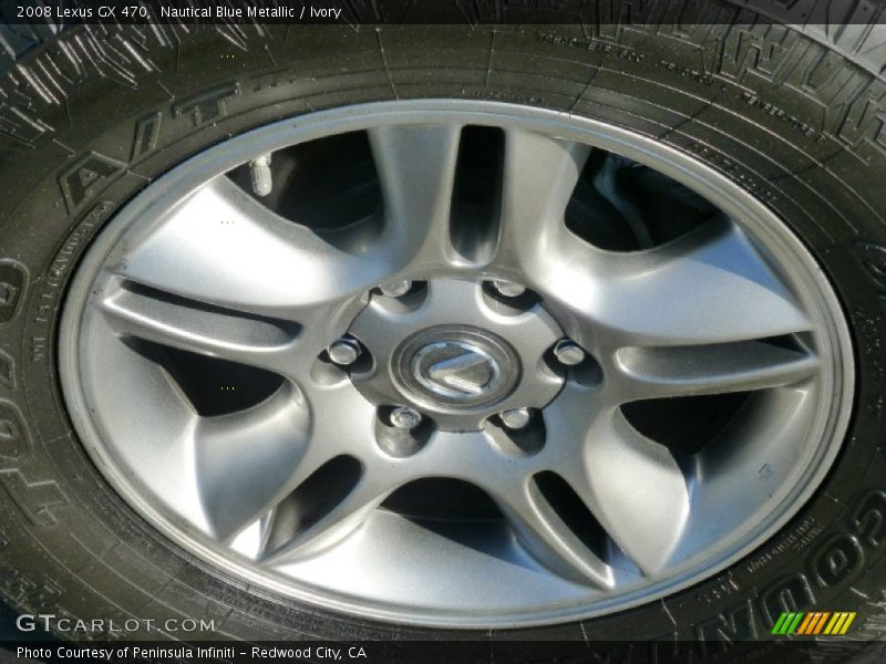Nautical Blue Metallic / Ivory 2008 Lexus GX 470