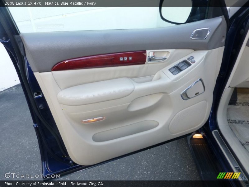 Nautical Blue Metallic / Ivory 2008 Lexus GX 470