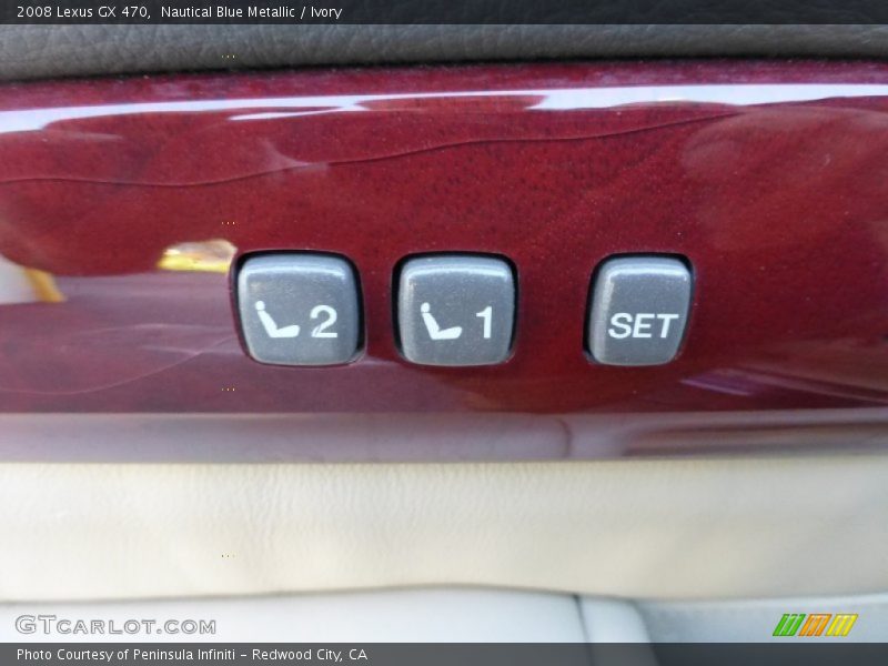 Nautical Blue Metallic / Ivory 2008 Lexus GX 470