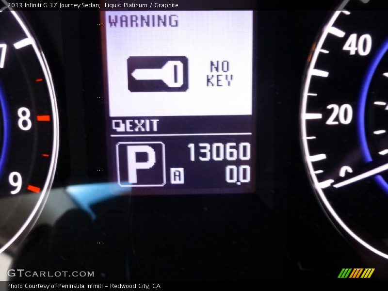 Liquid Platinum / Graphite 2013 Infiniti G 37 Journey Sedan