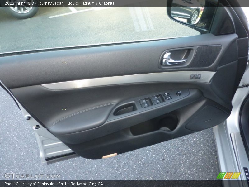 Liquid Platinum / Graphite 2013 Infiniti G 37 Journey Sedan
