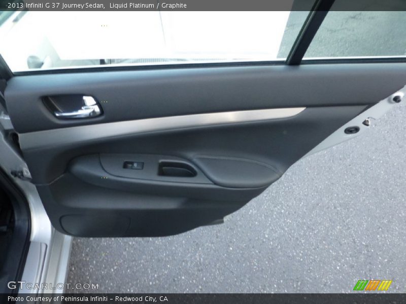 Liquid Platinum / Graphite 2013 Infiniti G 37 Journey Sedan