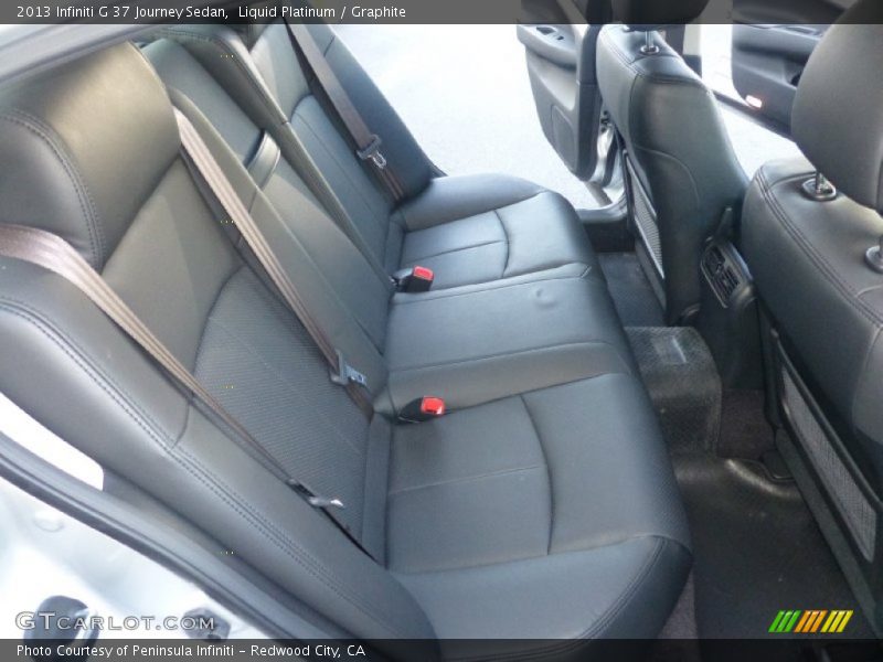 Liquid Platinum / Graphite 2013 Infiniti G 37 Journey Sedan