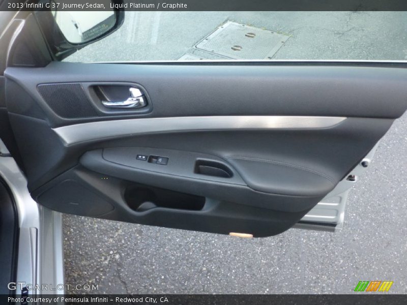 Liquid Platinum / Graphite 2013 Infiniti G 37 Journey Sedan