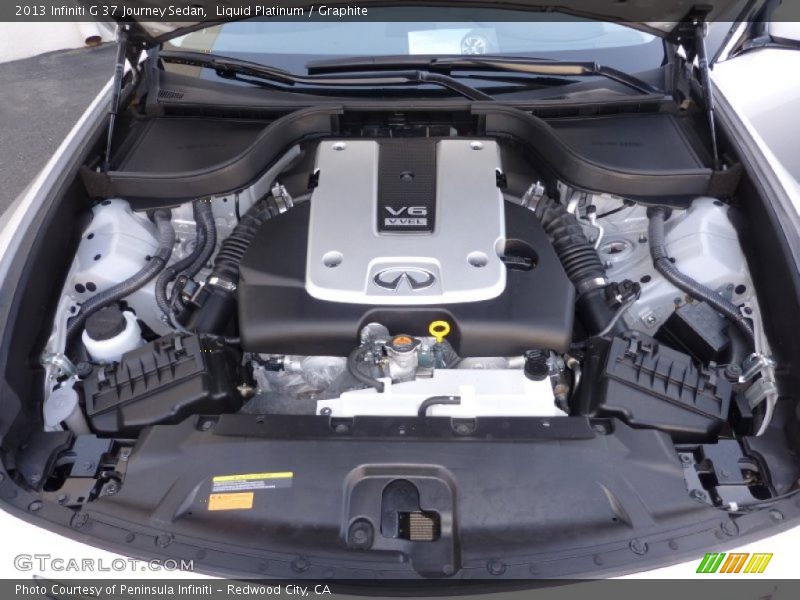 Liquid Platinum / Graphite 2013 Infiniti G 37 Journey Sedan
