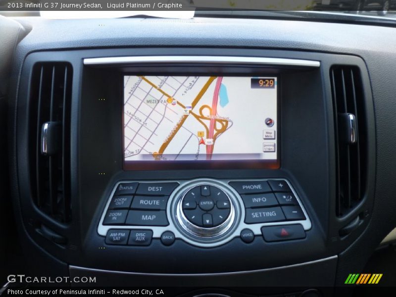 Liquid Platinum / Graphite 2013 Infiniti G 37 Journey Sedan