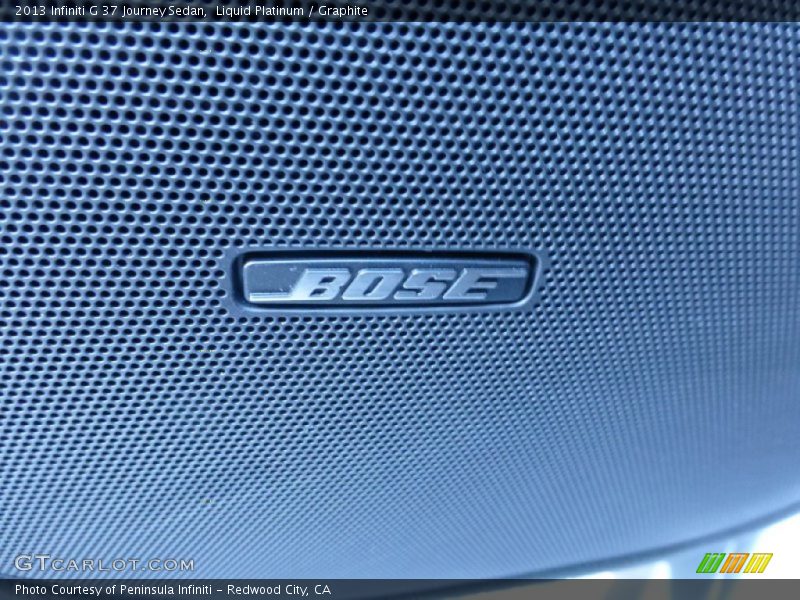 Liquid Platinum / Graphite 2013 Infiniti G 37 Journey Sedan