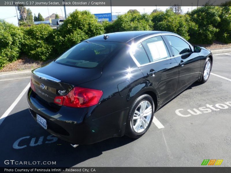 Black Obsidian / Graphite 2013 Infiniti G 37 Journey Sedan
