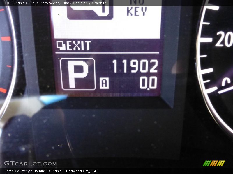Black Obsidian / Graphite 2013 Infiniti G 37 Journey Sedan