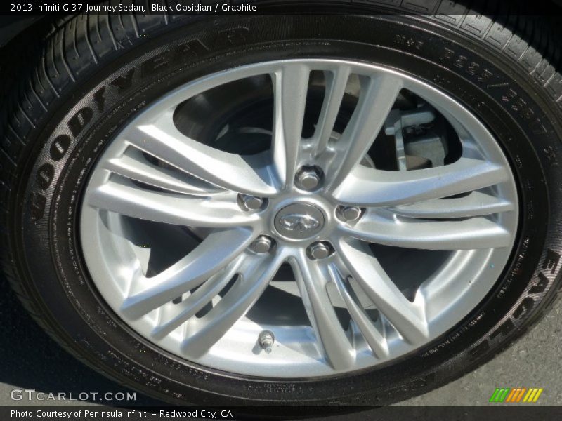Black Obsidian / Graphite 2013 Infiniti G 37 Journey Sedan