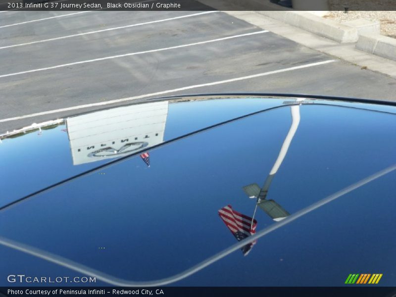 Black Obsidian / Graphite 2013 Infiniti G 37 Journey Sedan
