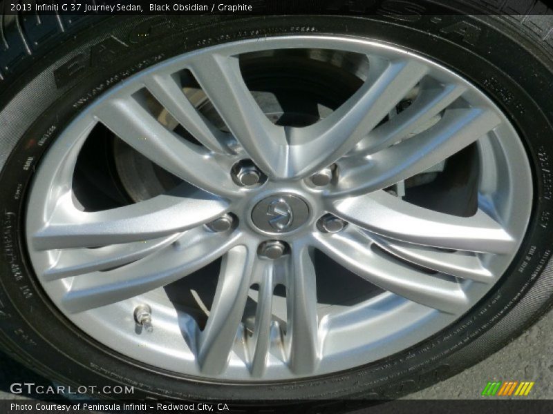 Black Obsidian / Graphite 2013 Infiniti G 37 Journey Sedan