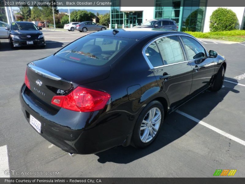 Black Obsidian / Graphite 2013 Infiniti G 37 Journey Sedan