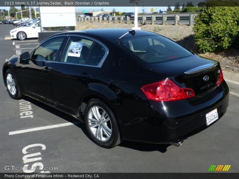 Black Obsidian / Graphite 2013 Infiniti G 37 Journey Sedan