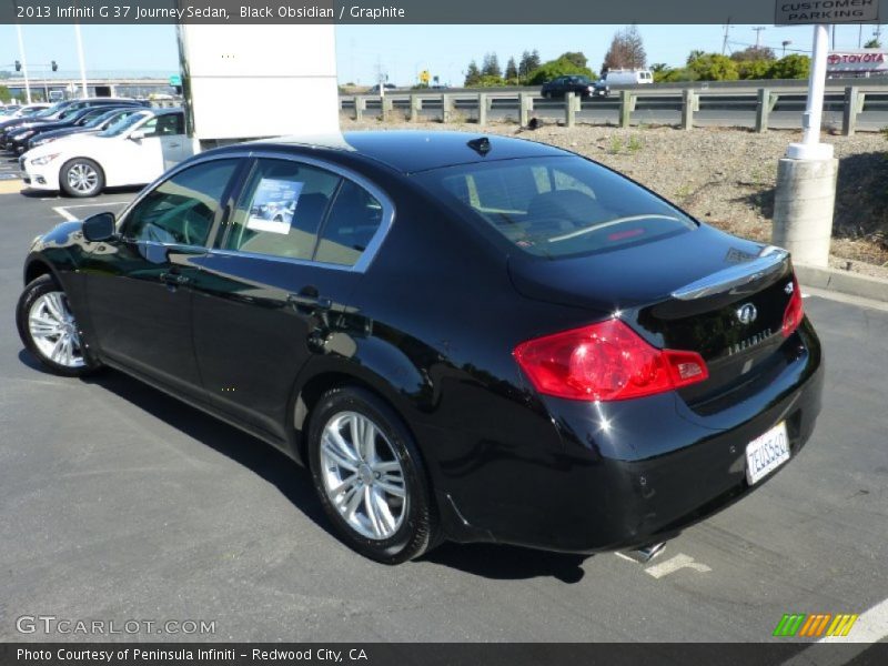 Black Obsidian / Graphite 2013 Infiniti G 37 Journey Sedan