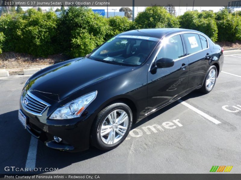 Black Obsidian / Graphite 2013 Infiniti G 37 Journey Sedan