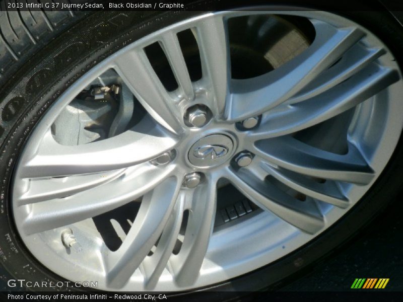 Black Obsidian / Graphite 2013 Infiniti G 37 Journey Sedan