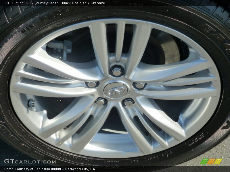 Black Obsidian / Graphite 2013 Infiniti G 37 Journey Sedan