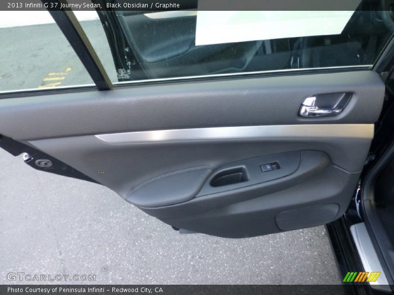 Black Obsidian / Graphite 2013 Infiniti G 37 Journey Sedan