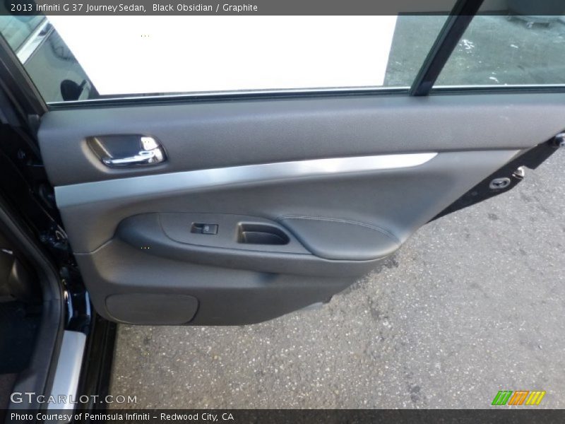 Black Obsidian / Graphite 2013 Infiniti G 37 Journey Sedan