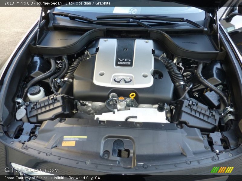 Black Obsidian / Graphite 2013 Infiniti G 37 Journey Sedan