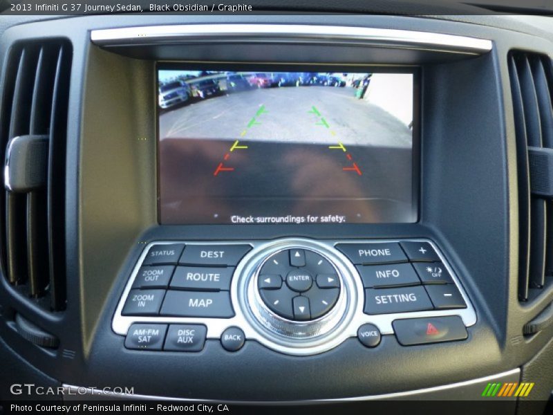 Black Obsidian / Graphite 2013 Infiniti G 37 Journey Sedan