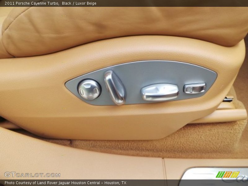 Black / Luxor Beige 2011 Porsche Cayenne Turbo