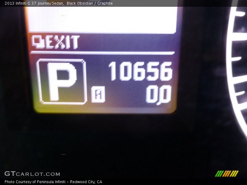 Black Obsidian / Graphite 2013 Infiniti G 37 Journey Sedan