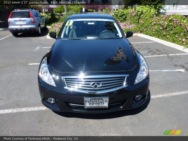 Black Obsidian / Graphite 2013 Infiniti G 37 Journey Sedan