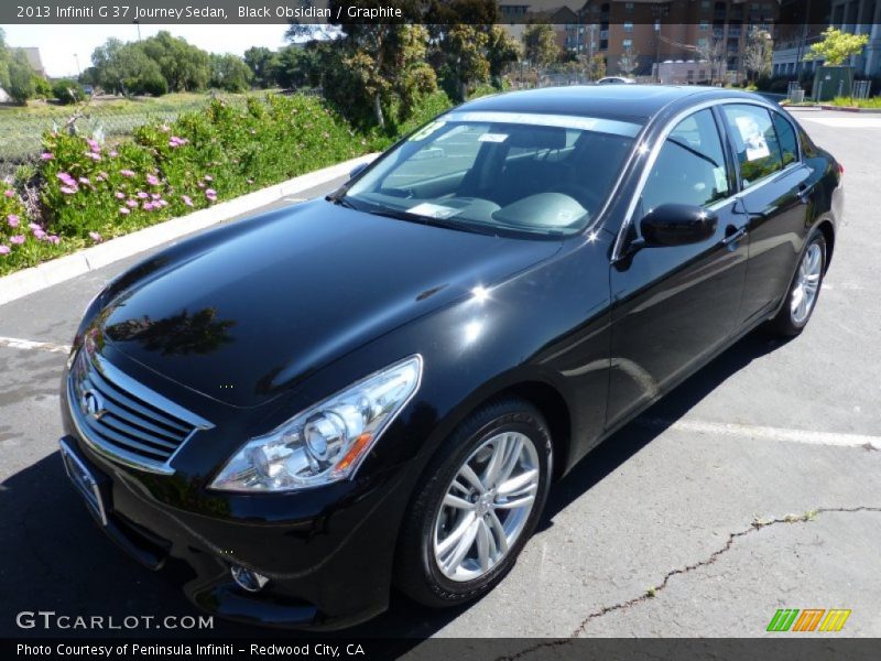 Black Obsidian / Graphite 2013 Infiniti G 37 Journey Sedan