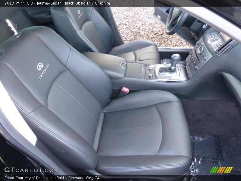 Black Obsidian / Graphite 2013 Infiniti G 37 Journey Sedan